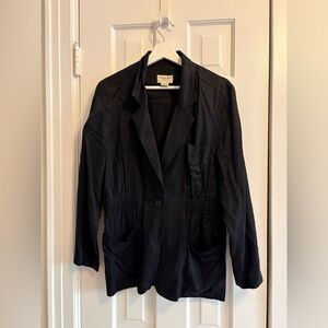 Christian Dior Lightweight Blazer/Jacket - Black (Size 8)